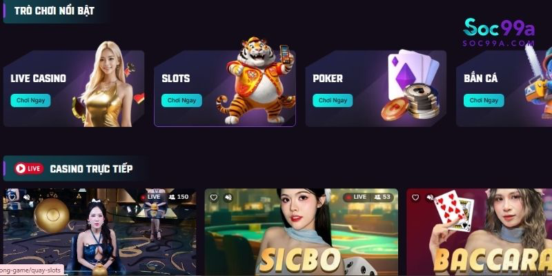Nhà cái uy tín Soc99
